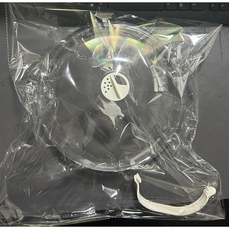 Clear Food Cover with Handle for Pots and Pans, Microwave Safe, Keeps Food Fresh