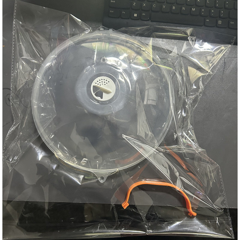 Clear Food Cover with Handle for Pots and Pans, Microwave Safe, Keeps Food Fresh