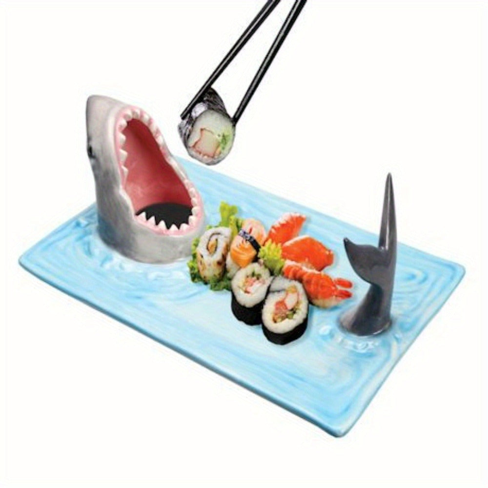 Ceramic Sushi Platter Hand-Painted Food Safe Dishwasher Microwave Oven Safe