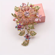 Ayollar uchun vintage ilhomlangan suv opal brosh va pin to'plami Noan'anaviy zargarlik