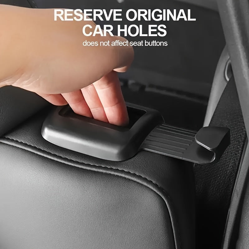 Набор накладок на замки ремней задних сидений для Tesla Model Y, пластиковый ABS, защелкивающийся аксессуар