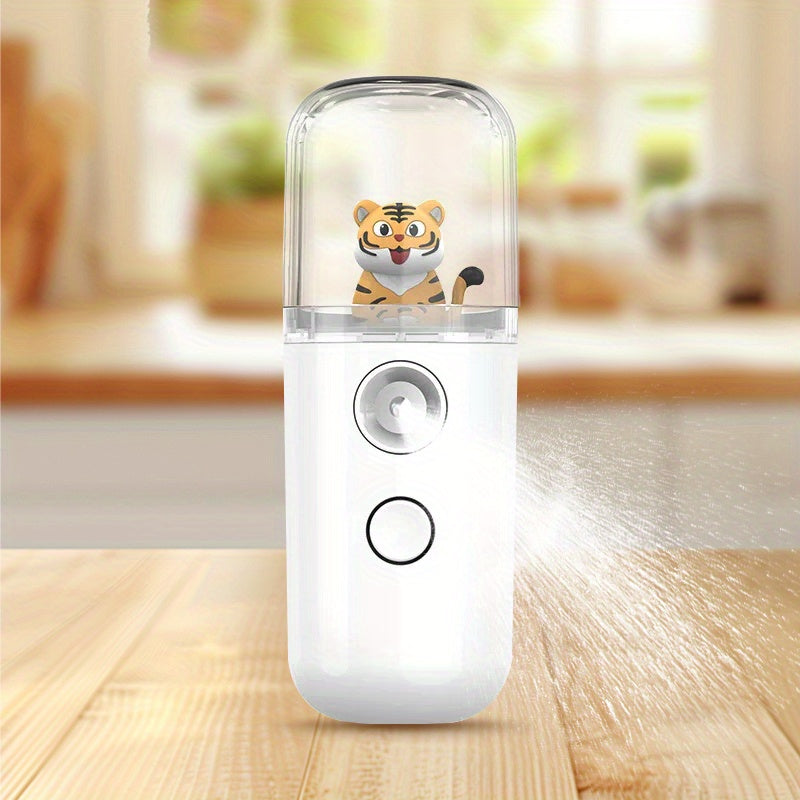 Portable Facial Moisturizer Spray with Rechargeable Battery for Hydration on the Go