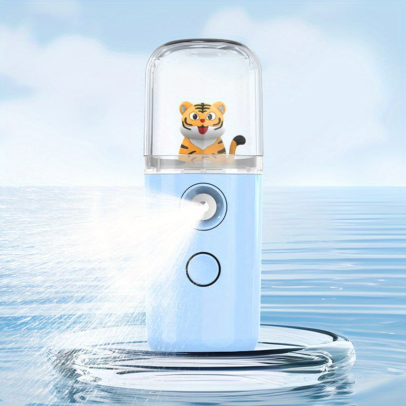 Portable Facial Moisturizer Spray with Rechargeable Battery for Hydration on the Go