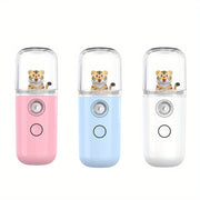 Portable Facial Moisturizer Spray with Rechargeable Battery for Hydration on the Go