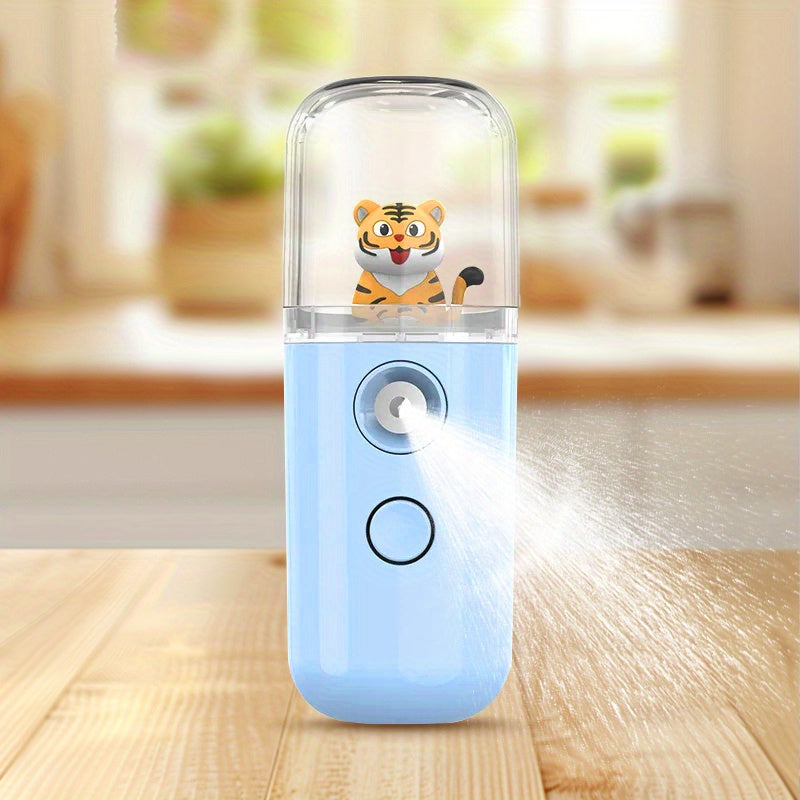 Portable Facial Moisturizer Spray with Rechargeable Battery for Hydration on the Go