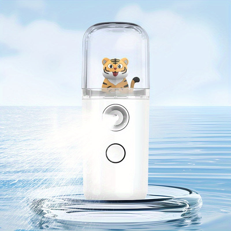 Portable Facial Moisturizer Spray with Rechargeable Battery for Hydration on the Go