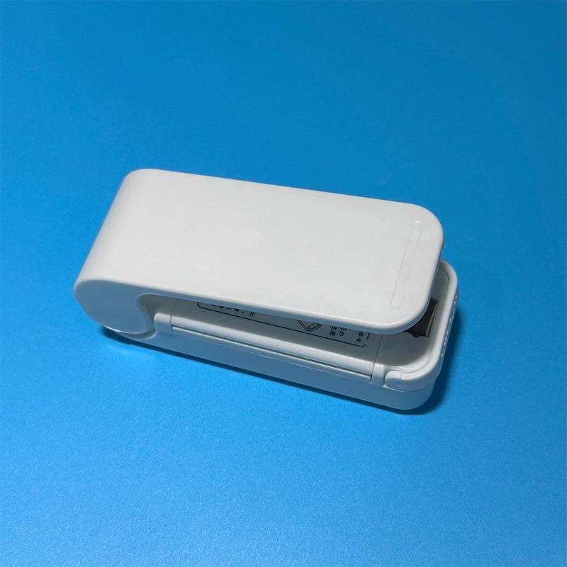 Sellador de bolsas de aperitivos portátil de mano, alimentado por batería seca, equipo de servicio de alimentos para cocina