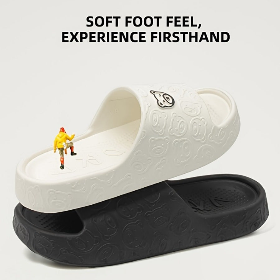 Унисекс сандалии из EVA противоскользящие с толстой подошвой для использования внутри помещения и на улице, пляжные, повседневные