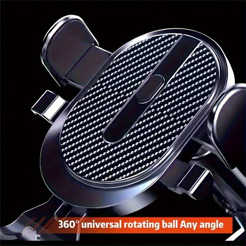 Soporte universal para teléfono de coche con ventosa, telescópico, giratorio y bloqueo automático