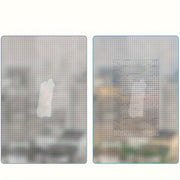 Oynalar va eshiklar uchun qulay ekran ta'mirlash lentasi - o'z-o'zidan yopishqoq to'r patch to'plami bilan birga, yirtilishlar, teshiklar va chivin to'rlarini yotoqxonalarda, oshxonalarda, yashash xonalarida va hammomlarda ta'mirlash uchun ideal.