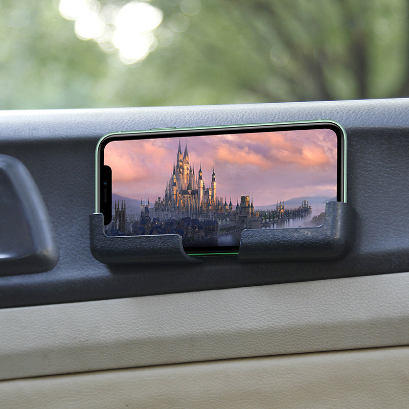 Universal PVC Car Dashboard Phone Mount Gravity Auto-Clamp Holder for Smartphones