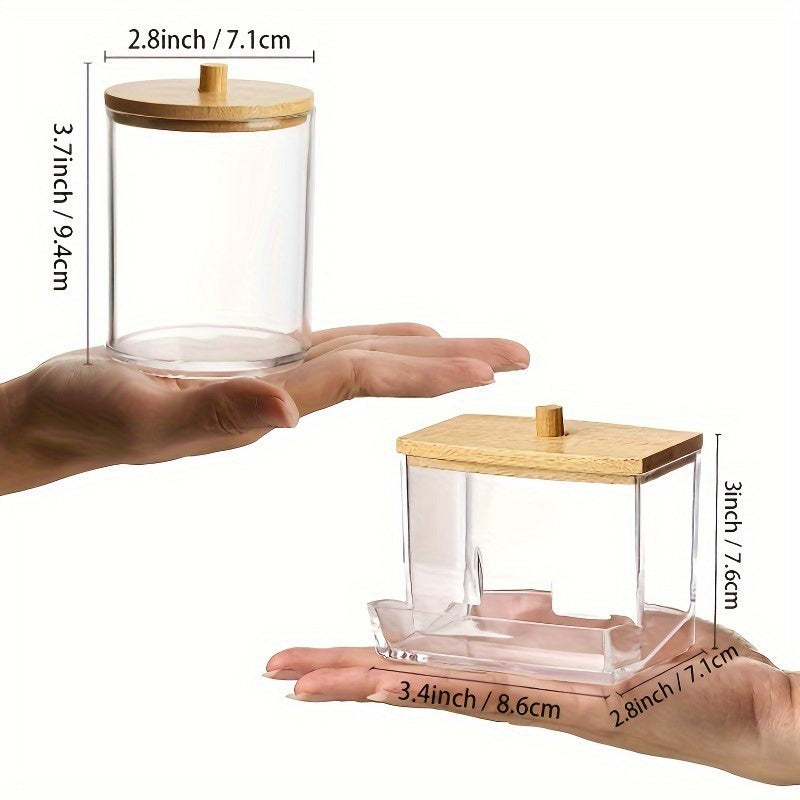 Acrylic Dispenser for Bathroom Kitchen Jewelry Lockable Clear Organizer