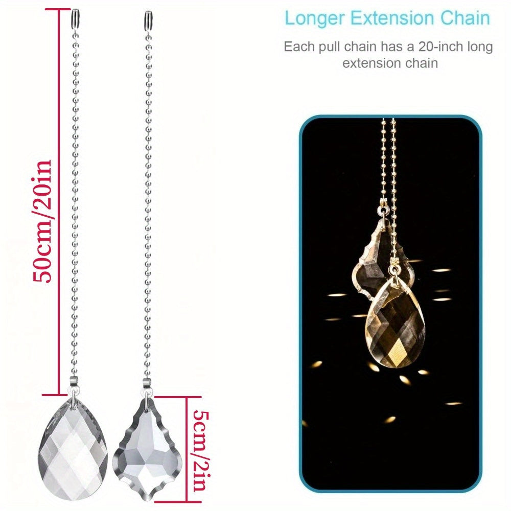 20 dyuymli uzaytirish zanjirlari bilan yuqori sifatli shift fanining 2 ta qismlik to'plami