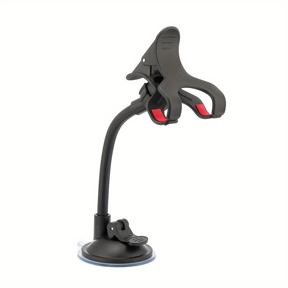 Universal avtomobil telefon tutqich, 360° buriladigan sozlanadigan panel montaji