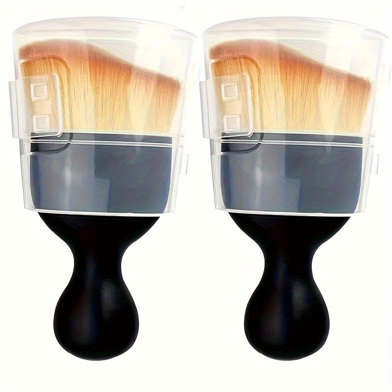 Juego de cepillos para detallar coches sin rayas con funda protectora para tablero y rejillas