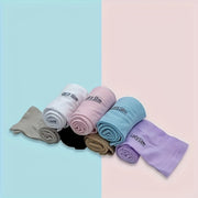 7 Pairs Ladies Arm Sleeves UV Protection Breathable Knit Fabric in 7 Colors