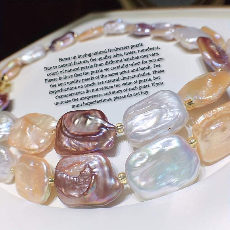 Pearl Necklace with Heart Clasp and Zirconia Accents for Parties and Festivals