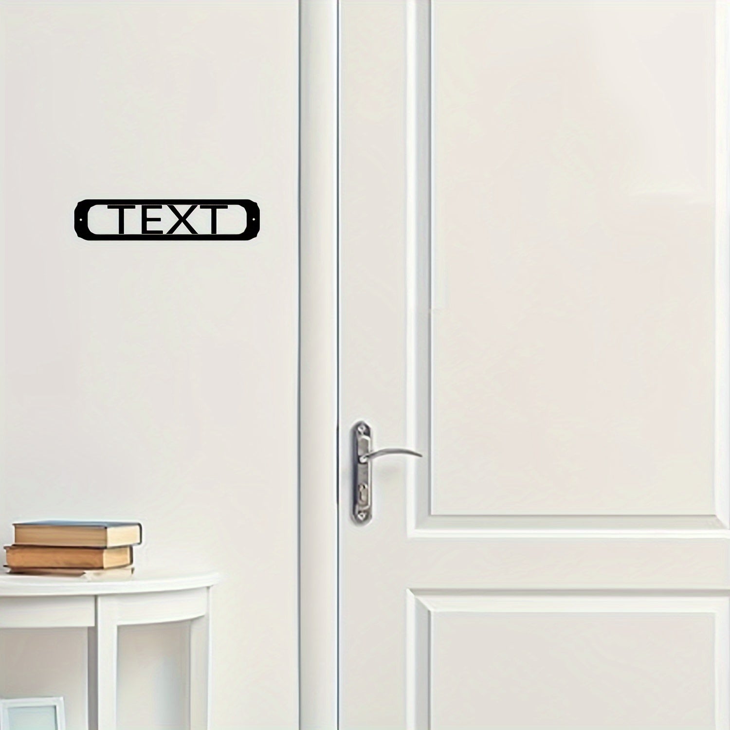 Personalized Metal Wall Art Sign with Family Name Plaque for Home Decor