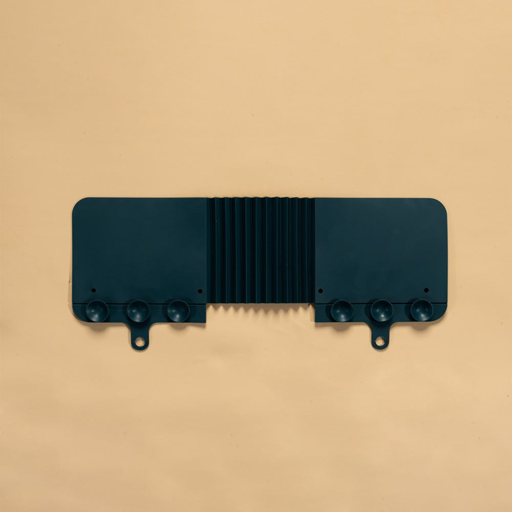 Foldable TPR Splash Guard with Suction Cup, Kitchen Sink Water Barrier, Pastel Colors