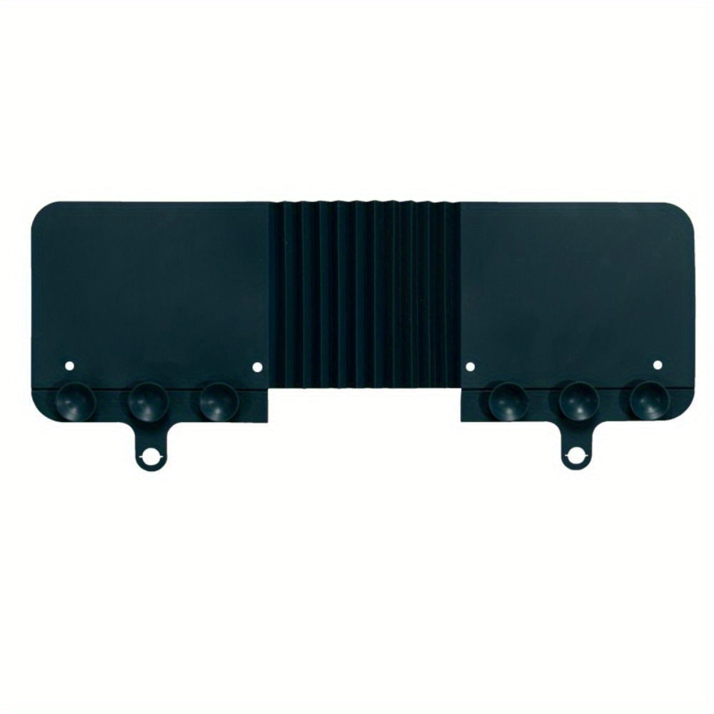 Foldable TPR Splash Guard with Suction Cup, Kitchen Sink Water Barrier, Pastel Colors