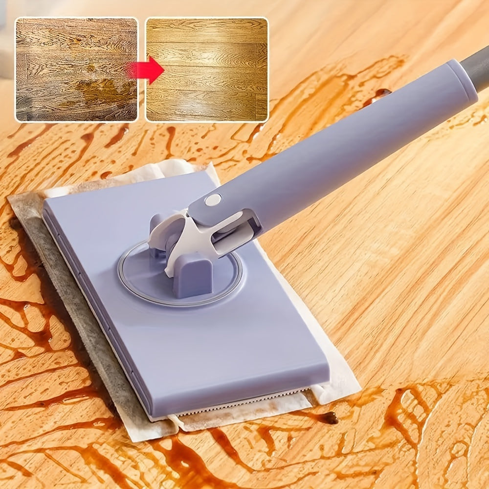 Adjustable Handle Mini Mop for Kitchen Bathroom Glass Surfaces Wet Dry with Accessory Kit