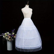 Adjustable Waist Bridal Petticoat with Three Hoops for Wedding Dress Support