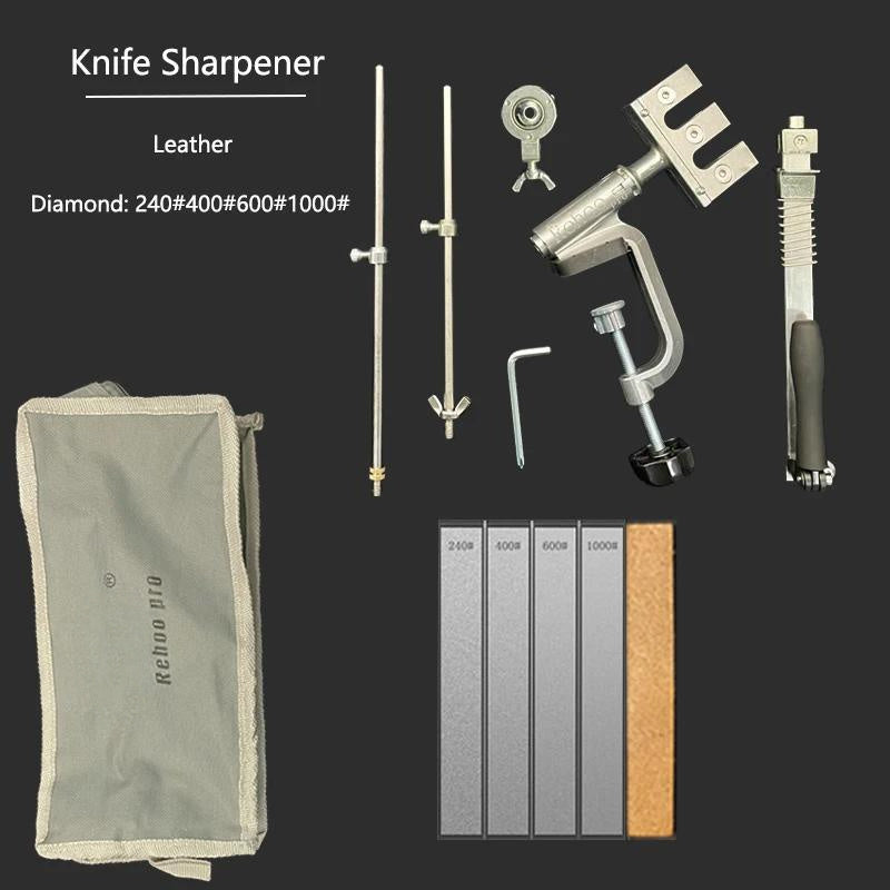 2023 Алмазный точильный камень-точилка для ножей с регулируемым углом, инструмент из алюминиевого сплава