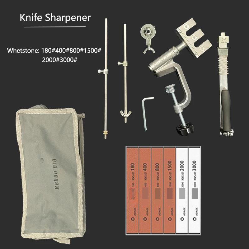 2023 Алмазный точильный камень-точилка для ножей с регулируемым углом, инструмент из алюминиевого сплава
