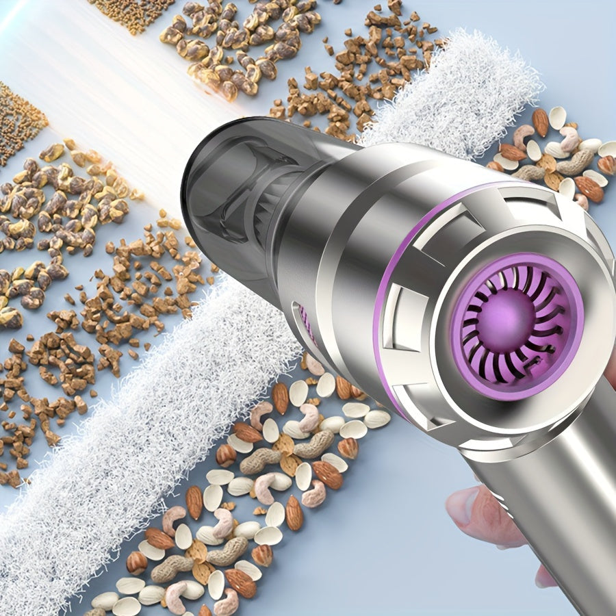 100W Cordless Handheld Vacuum Cleaner with 16000Pa Suction and 4-in-1 Function