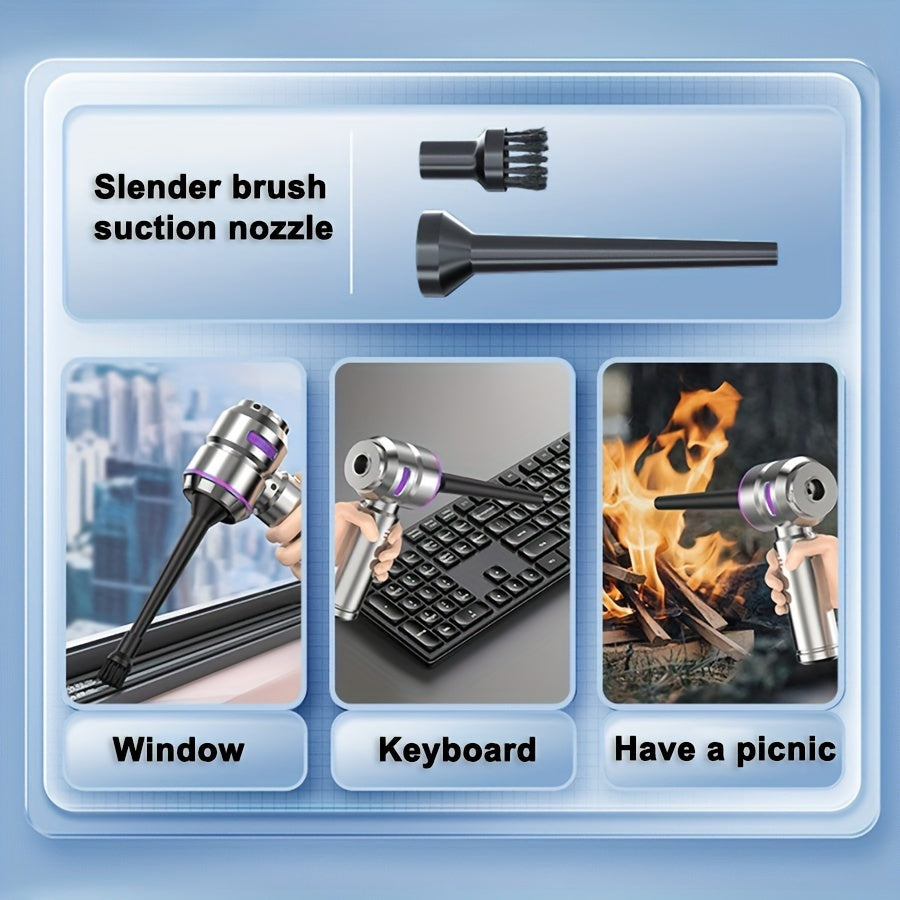 Handheld 16000Pa Vacuum Cleaner 100W Brushless Motor Portable Car and Home Dust Extractor