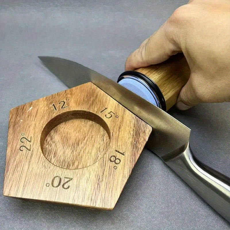 Professional foydalanish uchun Whetstone va olmos bilan oshxona pichog'i silliqlash to'plami