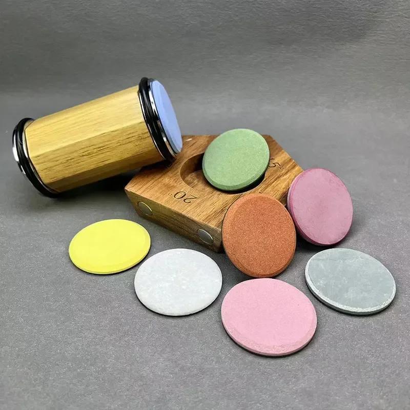 Professional foydalanish uchun Whetstone va olmos bilan oshxona pichog'i silliqlash to'plami