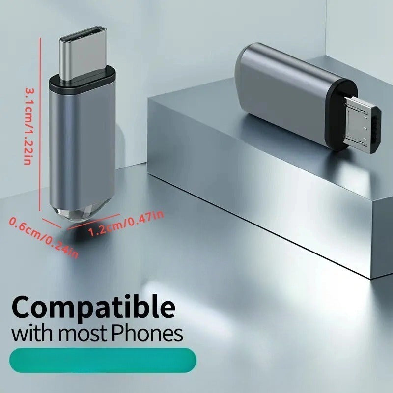 Universal Mini Remote Control Adapter for Smartphones Type-C Compatible with TV Air Conditioner Fan Camera