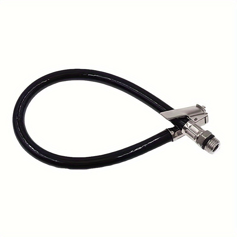 Universal Tire Inflation Hose with Nozzle for Cars and Motorcycles