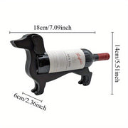Adorable Dachshund Wine Bottle Holder Fits Bottles Up to 5cm