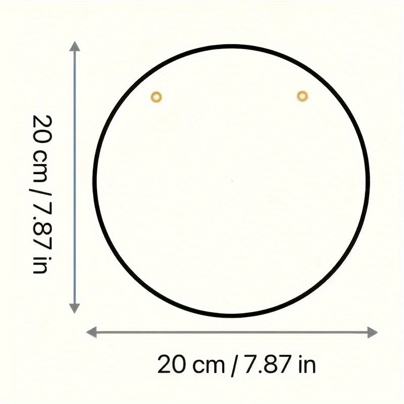 Rustic Wooden Christmas Wreath for Home Decor and Gifts