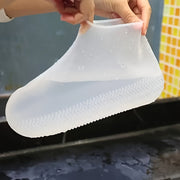 Unisex Latex Waterproof Shoe Covers Outdoor Reusable Rain Boots