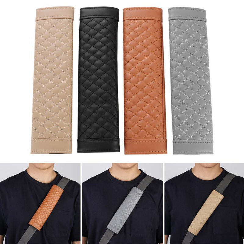 Universal Car Seat Belt Cushion Covers Shoulder Strap Pads Non-Textile Comfort