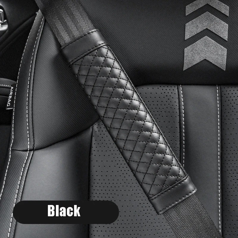 Universal Car Seat Belt Cushion Covers Shoulder Strap Pads Non-Textile Comfort