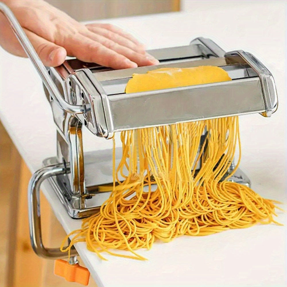 Manual Stainless Steel Pasta Maker Noodle Press for Spaghetti Lasagna Fettuccine