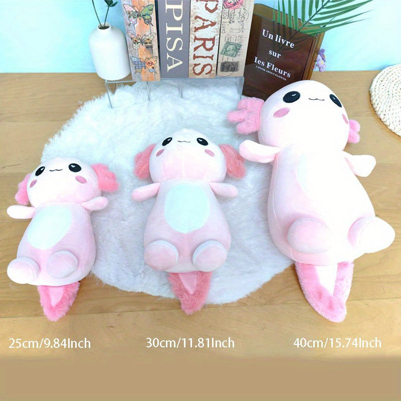 Juguete de peluche salamandra espátula suave animal de peluche para niños