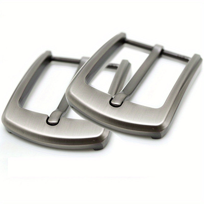 Set of Two 40mm Zinc Alloy Belt Buckles for Men Leather Craft Jeans Webbing