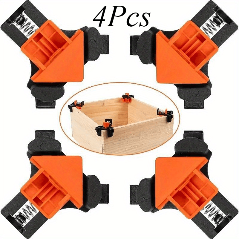 Adjustable Aluminum Corner Clamp for Woodworking, 1/4 Size, Clamp Tool