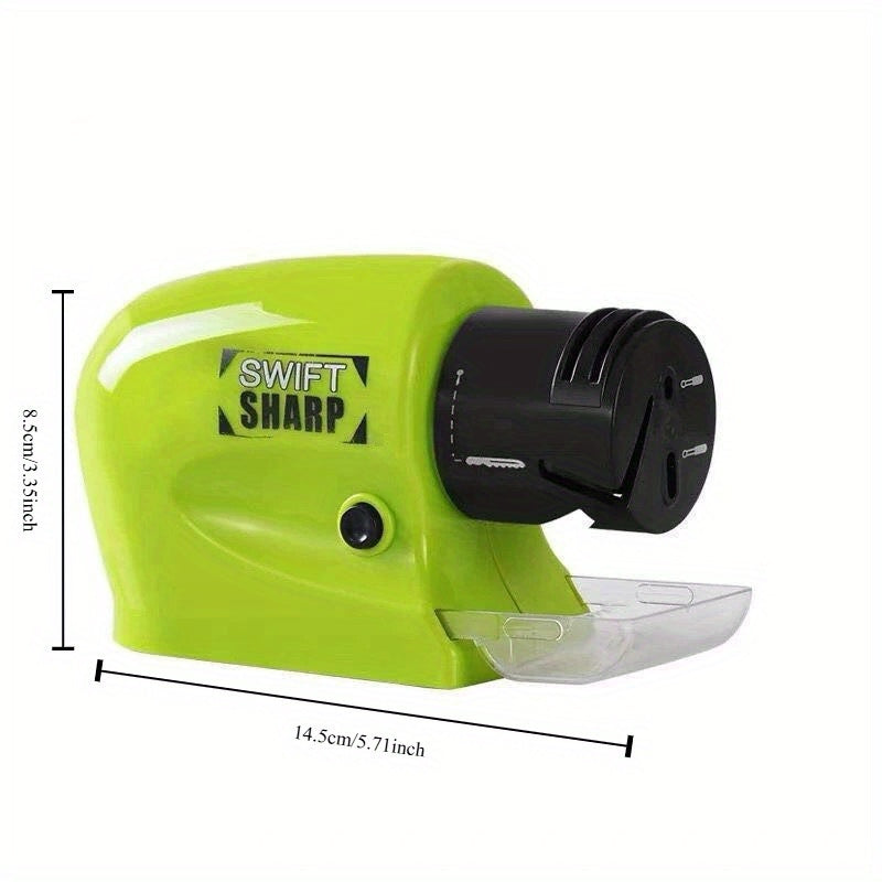 Беспроводной электрический точильный нож многофункциональный ручной инструмент для заточки стальной корпус на батарейках