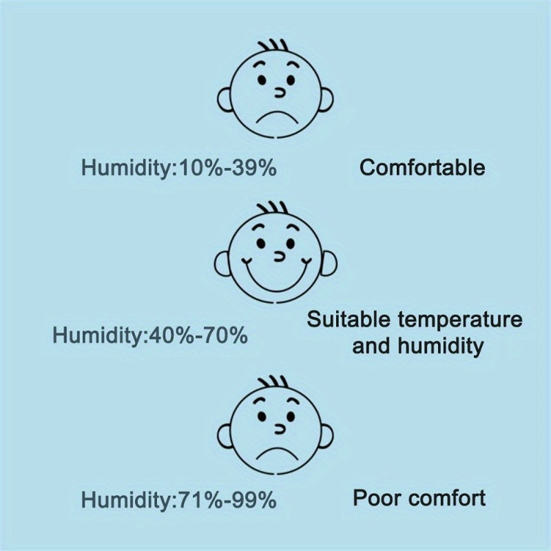 Мини цифровой термометр с ЖК-дисплеем для измерения температуры и влажности в помещении