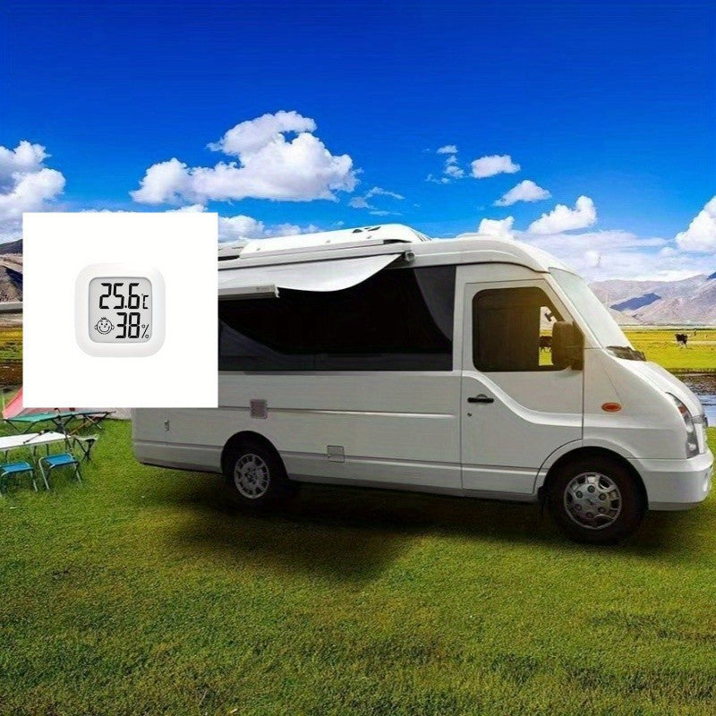 Мини цифровой термометр с ЖК-дисплеем для измерения температуры и влажности в помещении