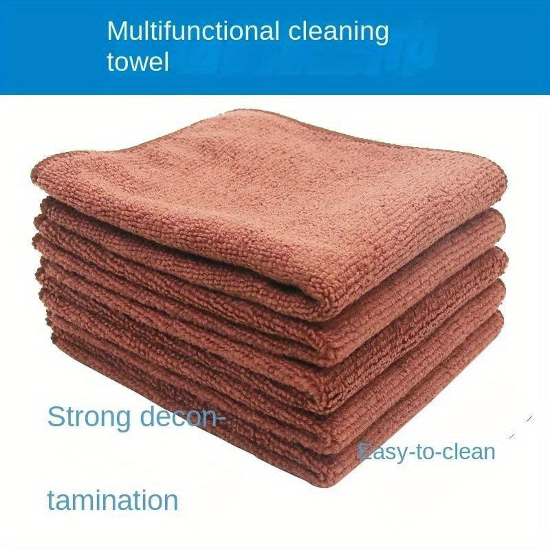 5 Pieces Kitchen Cleaning Cloths Soft Absorbent Towels for Coffee Machines and Home Use