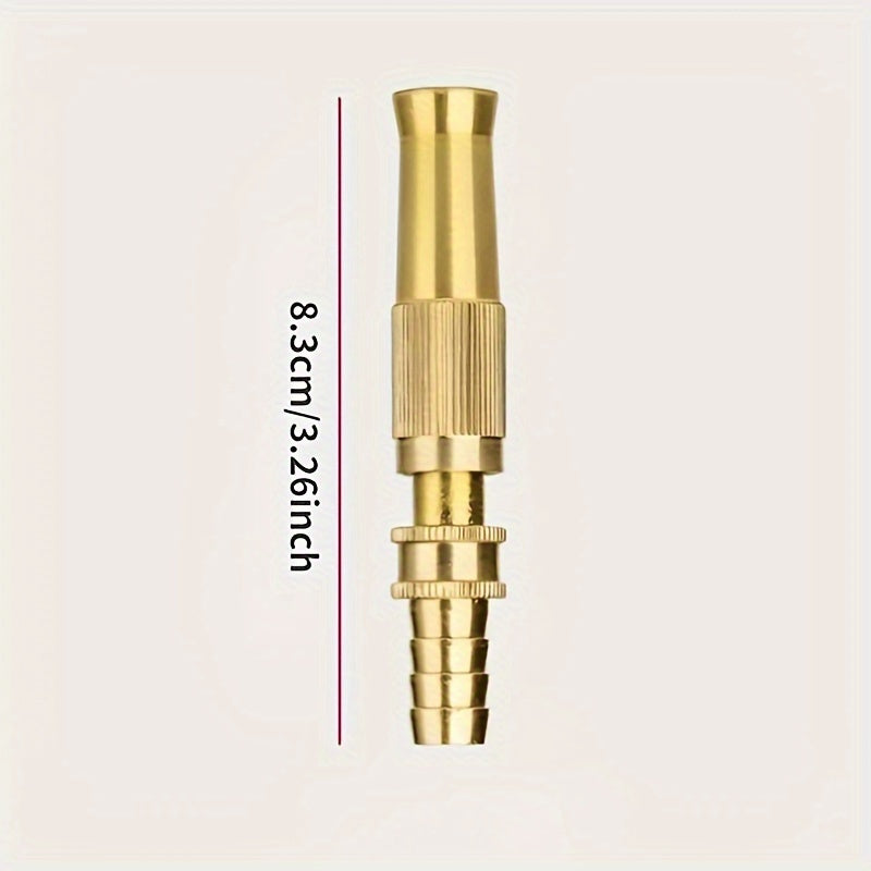 Avtomobil yuvish, bog'dorchilik uchun purkash quroli tishli tutqichli ulanish, sozlanadigan valf