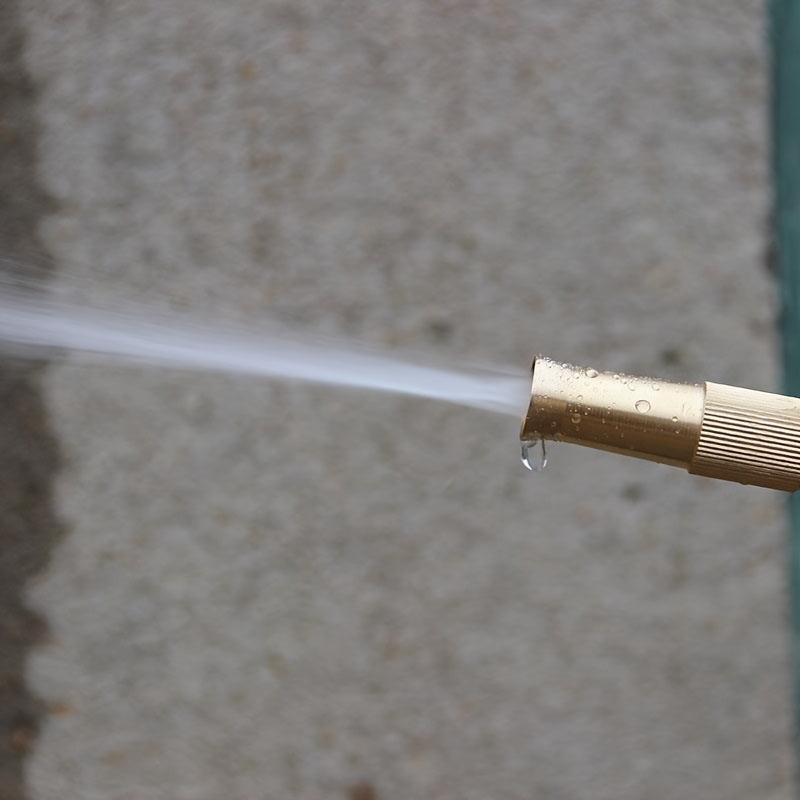 Avtomobil yuvish, bog'dorchilik uchun purkash quroli tishli tutqichli ulanish, sozlanadigan valf