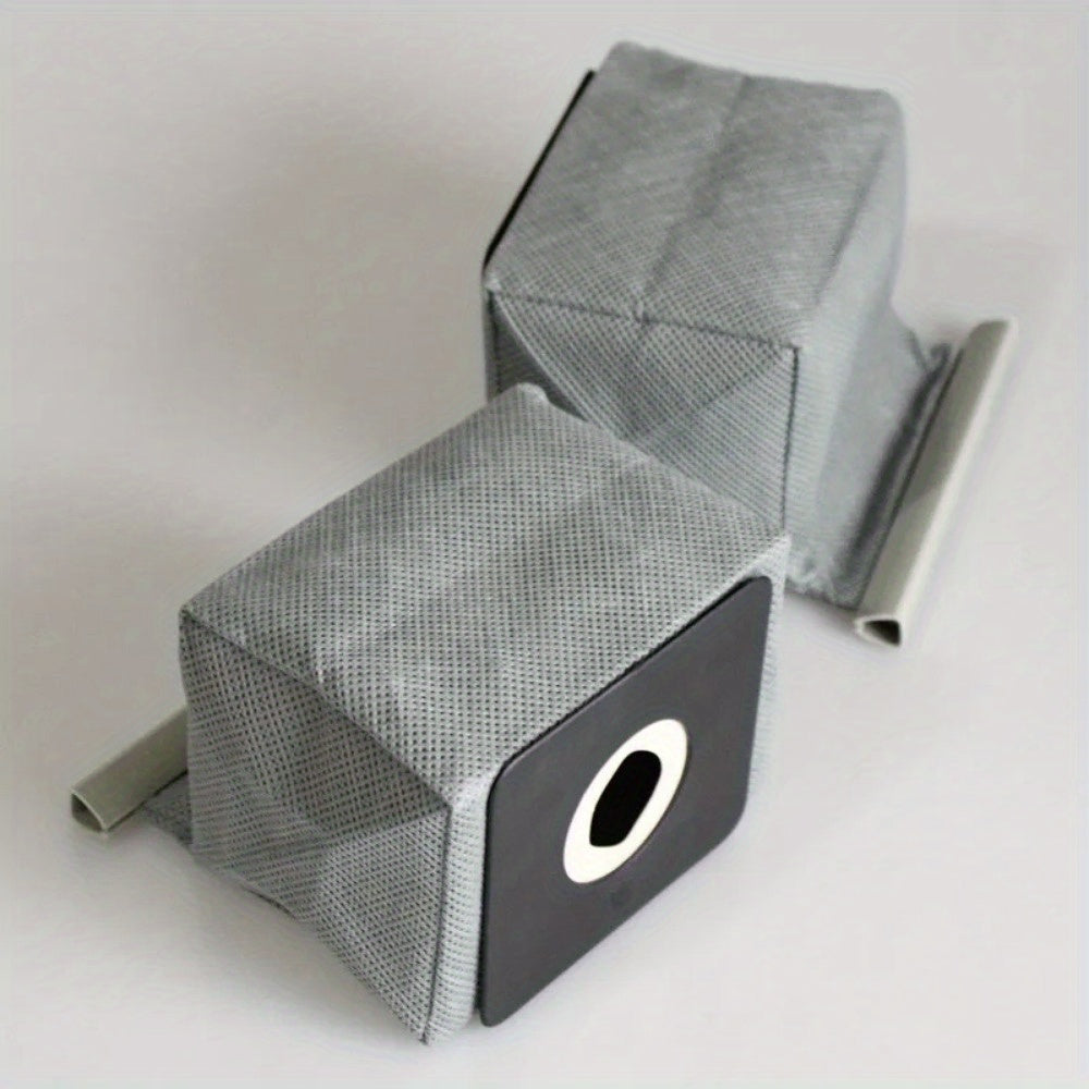 High-Efficiency Washable Non-Woven Dust Bag for Vacuum Cleaners Gray 10x11cm